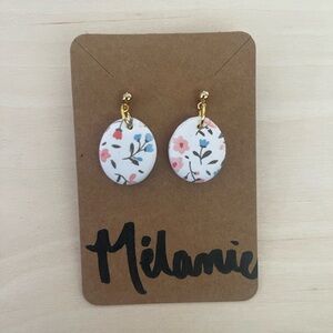Polymer clay earrings